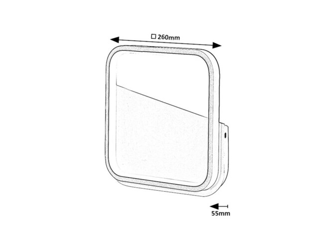 Svietidlo RAZZI - 13W, 670lm, IP20 - 71086