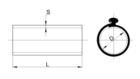 Zmrštovacia trubka, ZIPS 4x6-25/0,5m