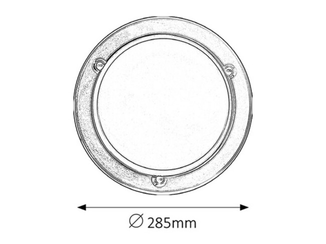 Svietidlo UFO - E27/60W, IP20 - 5103