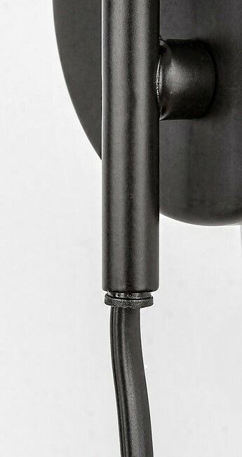 Svietidlo MANZUR - E27 1x MAX 40W, čierna, IP20 - 71022