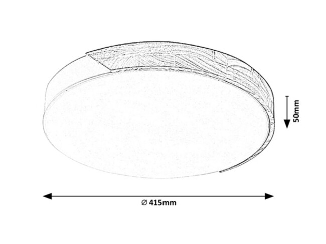 Svietidlo MAPLE - LED/24W, IP20 - 3528