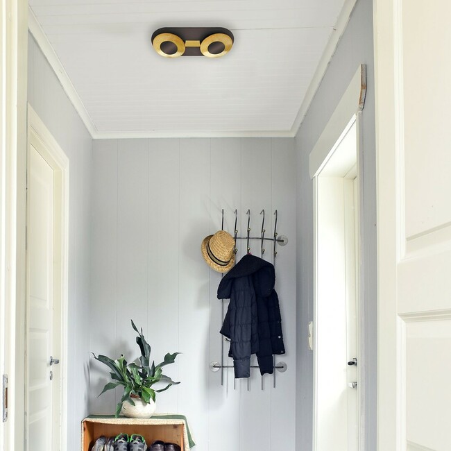 Svietidlo BRIGITTE - LED 2x 5W, 230V, 50Hz, IP20 - 2552