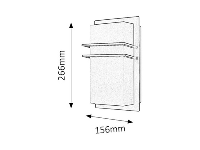 Svietidlo SEATTLE - E27/11W, IP44 - 8229