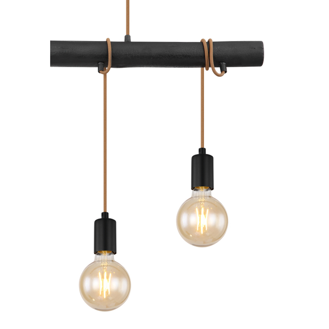 Závesné svietidlo LEO - 60W,E27,IP20 -15459-4H