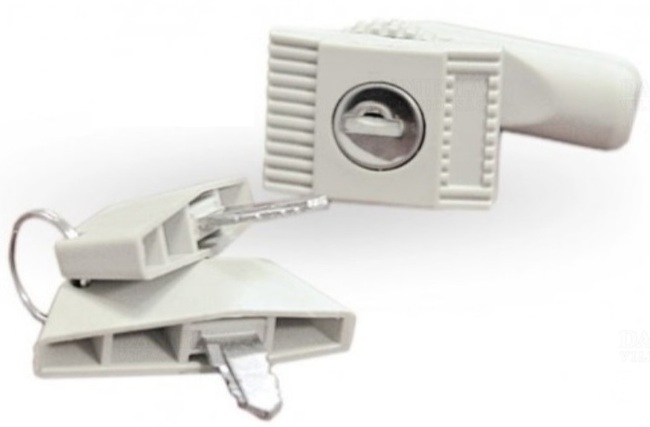SKYBOX kovový bezpečnostný zámok+klúč