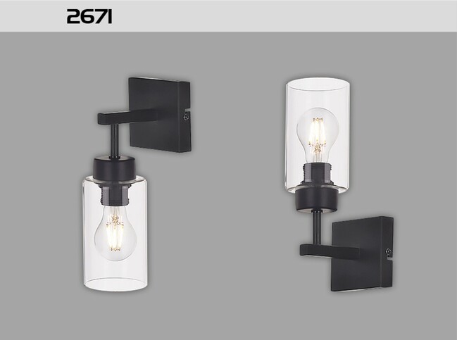 Nástenné svietidlo PRUDENCE - E27/40W, IP20 - 2671