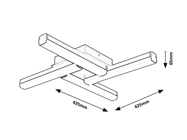 Svietidlo EVAN - LED/18W, IP44 - 2168