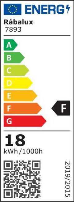 Svietidlo TARTU - LED/18W, IP44 - 7893