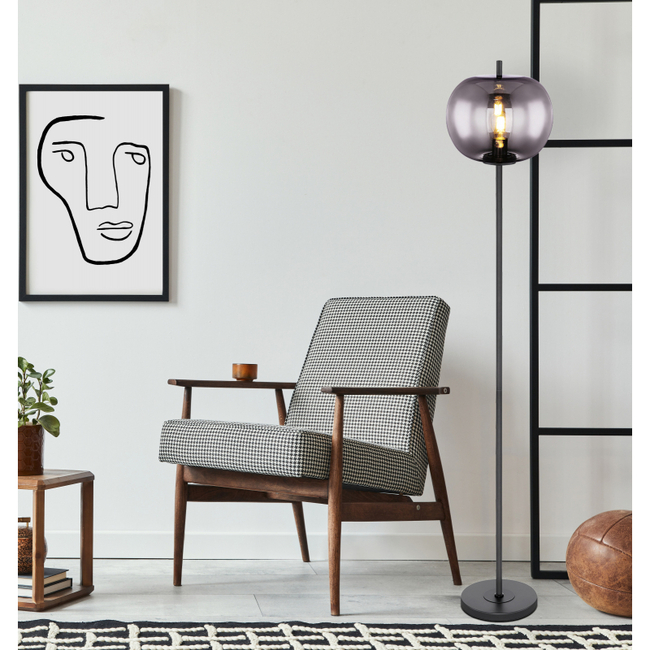 Stojanová lampa BLACKY - 15345S