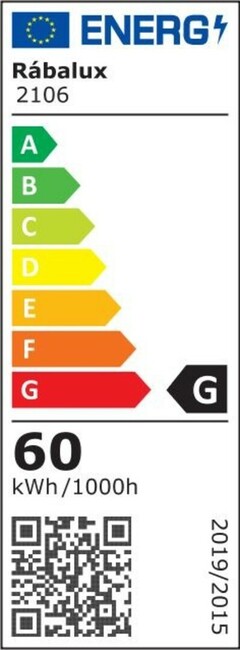 Svietidlo WILLIE - LED 60W, 230V, 50Hz, IP20 - 2106