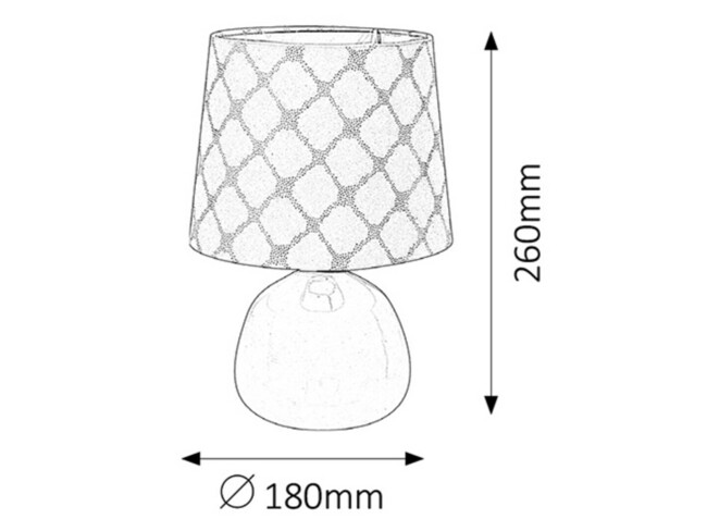 Svietidlo ELLIE - E14/40W, IP20 - 4379