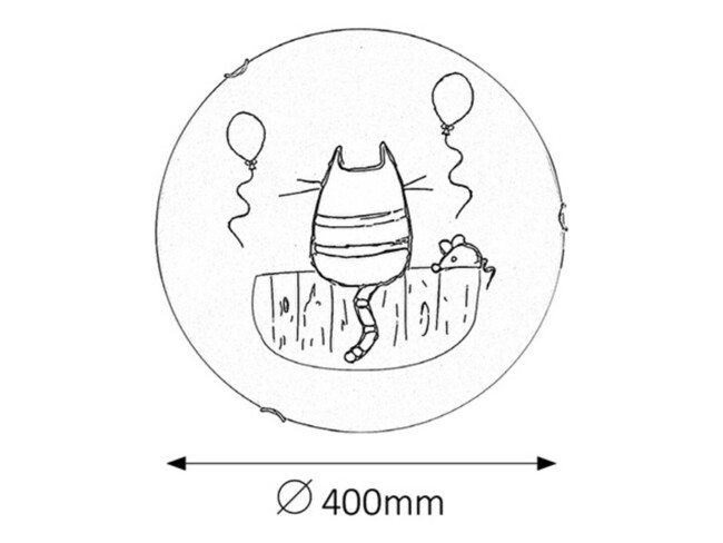 Svietidlo CATHY - E27/2x max. 60W, IP20 - 4558