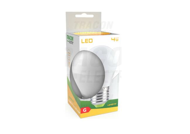 Žiarovka LED, G45, E27, 5W, 380lm, 4000K, TRACON