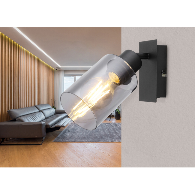 Bodové svietidlo HADERA - 15W,E27,IP20 - 15465-1