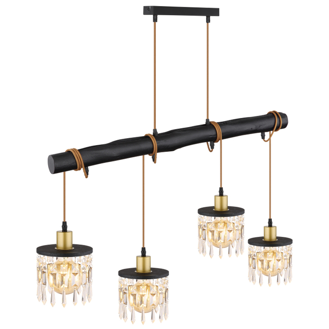 Závesné svietidlo COMMA - 40W,E27,IP20 - 15533-4H