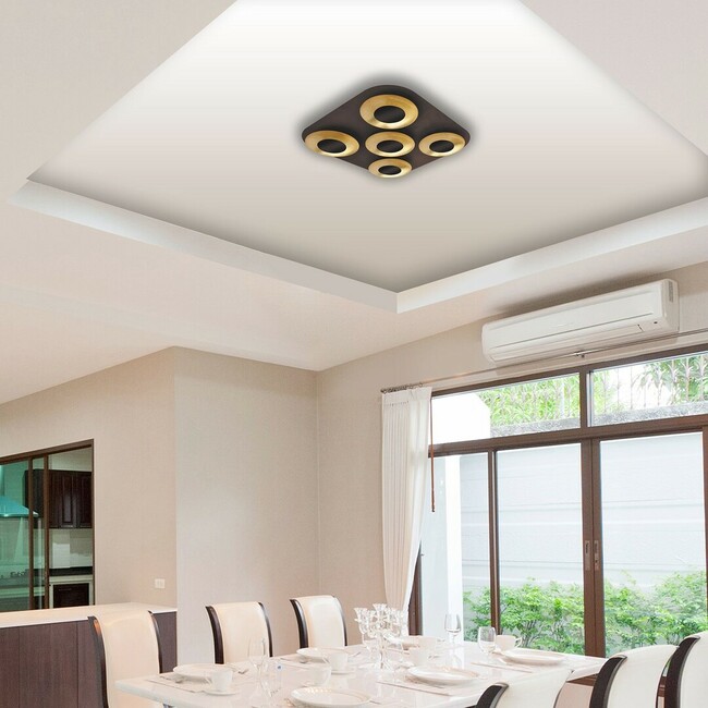 Svietidlo BRIGITTE - LED 5x 5W, 230V, 50Hz, IP20 - 2557