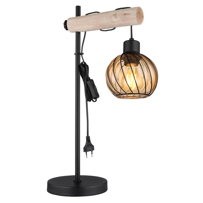 Stolová lampa PAULO - 15W, E27, IP20 - 15534T
