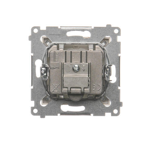 SIMON54 - zásuvka R-TV-SAT koncová, zlatá matná