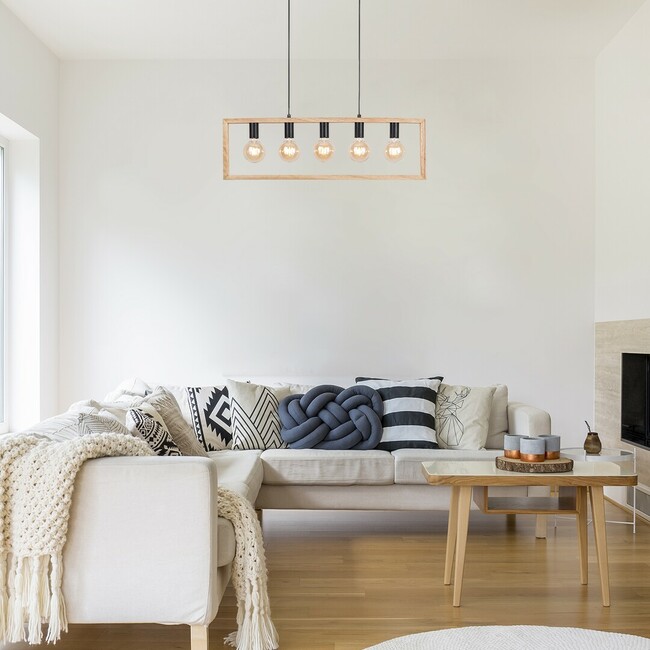 Závesné svietidlo INDIGO - E27/5x max. 40W, IP20 - 2294