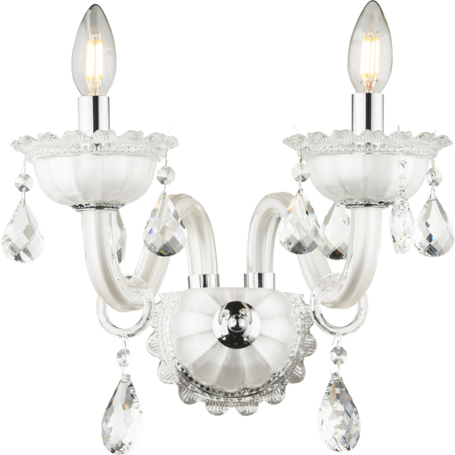 Nástenné svietidlo TEEJAY - E14, IP20 - 64118-2W