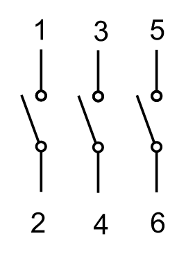 Vypínač vačkový (ON-OFF) 32A