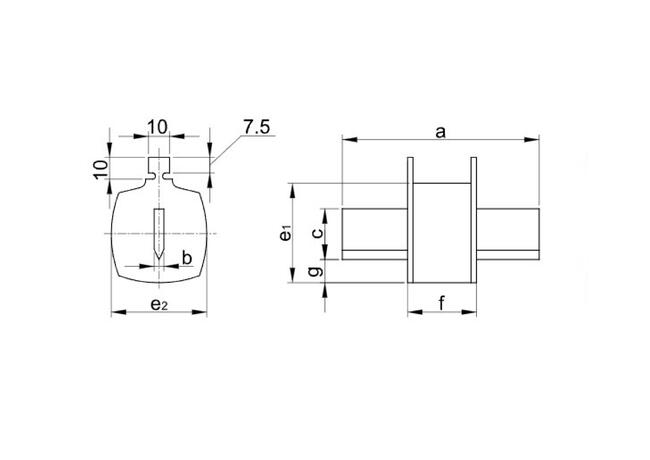 Poistka nožová NT-2 160A