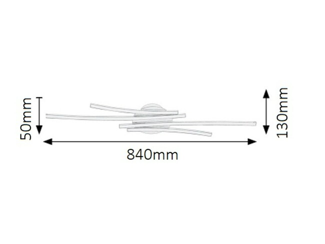 Svietidlo MEREDITH -LED/19,2W(1550lm, 4000K), IP20 - 2481