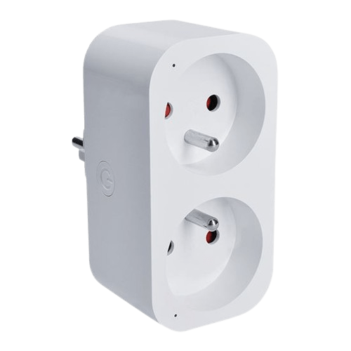 Smart dvojzásuvka WIFI s meraním spotreby