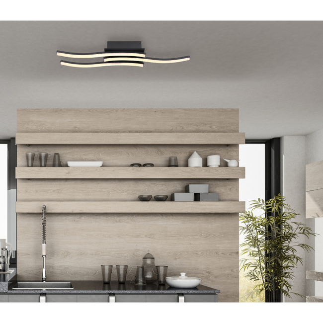 Stropné svietidlo KASIMIR - 18W, 1850/1050lm, IP20 - 67137-18B