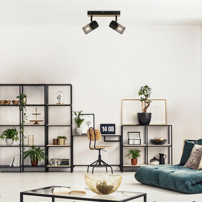 Nástenné svietidlo METTA - E14/2x max. 40W, IP20 - 71152