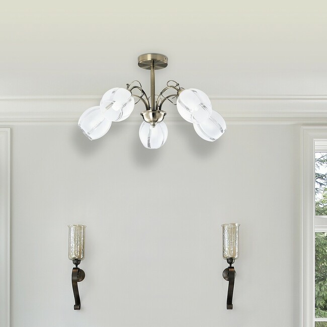 Svietidlo JOEL - E27/5x max. 60W, IP20 - 2271