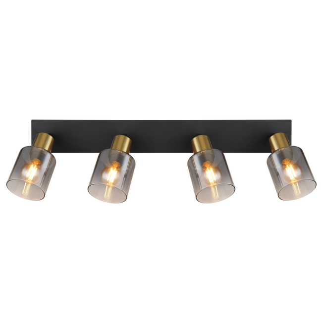 Stropné svietidlo HOLLSY - 40W, sklo, E14, IP20 - 54310-4