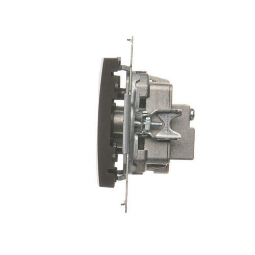 SIMON54 - zásuvka R-TV-SAT koncová, hnedá matná