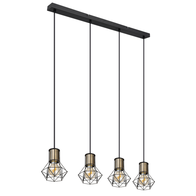 Závesné svietidlo PRISKA - 40W,E27,IP20 - 54017-4HM