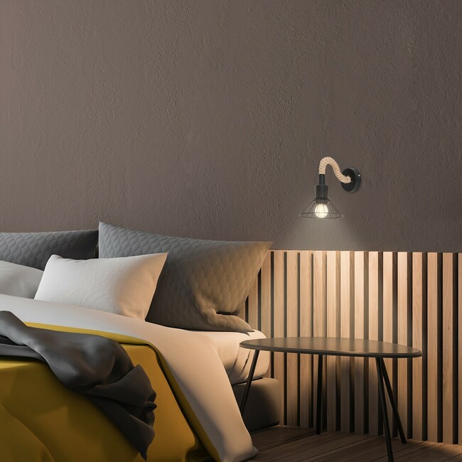 Nástenné svietidlo DARYL - E27/40W, IP20 - 5270