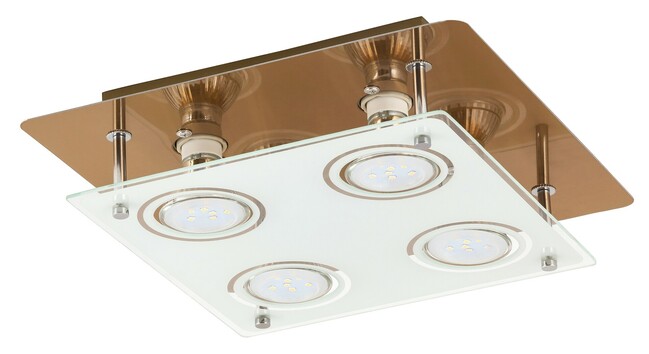 Svietidlo NAOMI - GU10/4x MAX 15W, IP20 - 2252