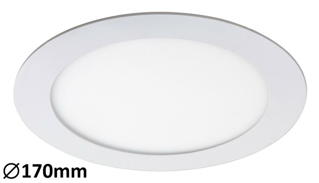 Svietidlo DOWNLIGHT - LED/12W, IP20 (kruh, zapustené) - 5570