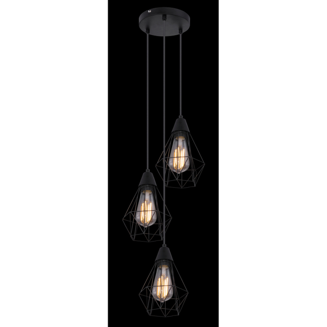 Závesné svietidlo ISABELLA - E27,IP20 - 15351-3HR