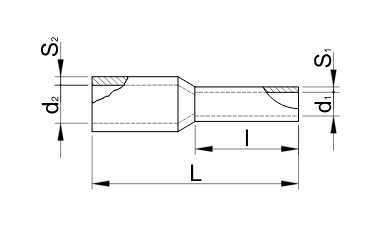 Dutinka E1006 - 1,0/6
