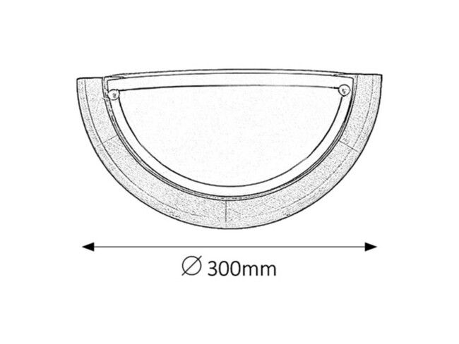 Svietidlo UFO - E27/60W, IP20 - 5407