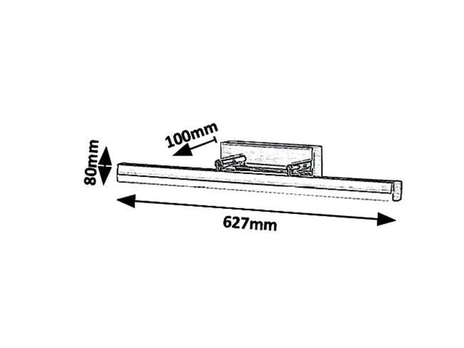 Svietidlo SILAS - LED/18W, IP44 - 5729
