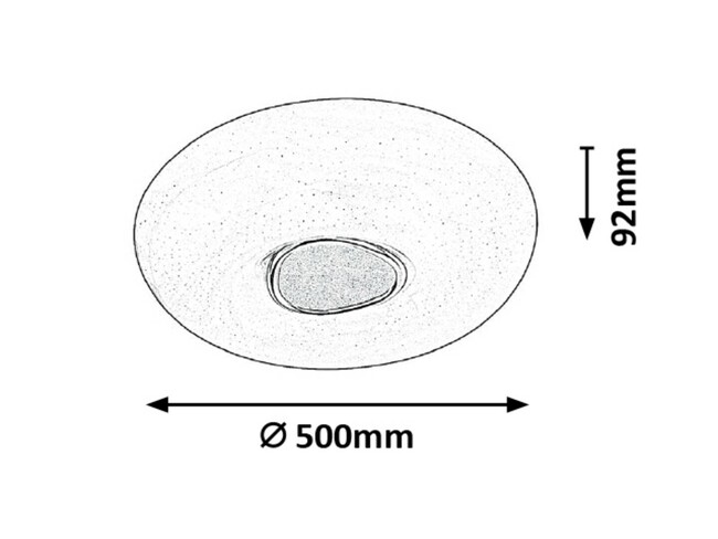 Svietidlo TAYLA - LED/60W, IP20 - 3328