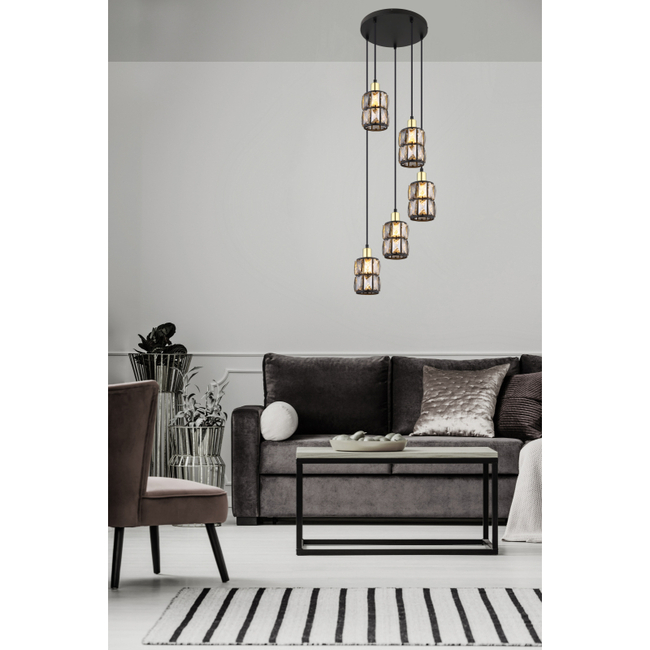 Závesné svietidlo WOLLI - 40W,E14,IP20 -15761-5B