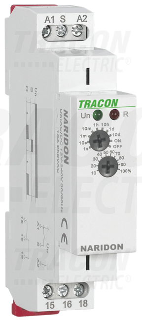 Relé časové(oneskorený príťah)-TRACON