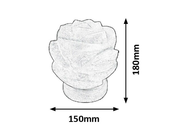 Svietidlo FLORES - E14, 15W, IP20 - 2676