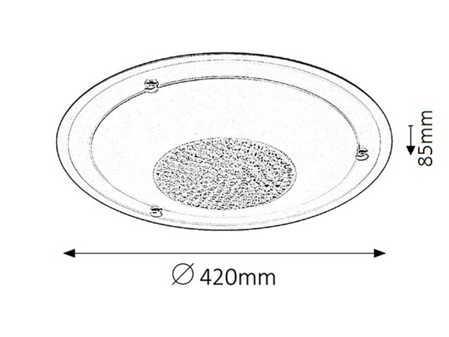 Svietidlo PATRICIA - E27/ 3x MAX 40W, IP20 - 2467
