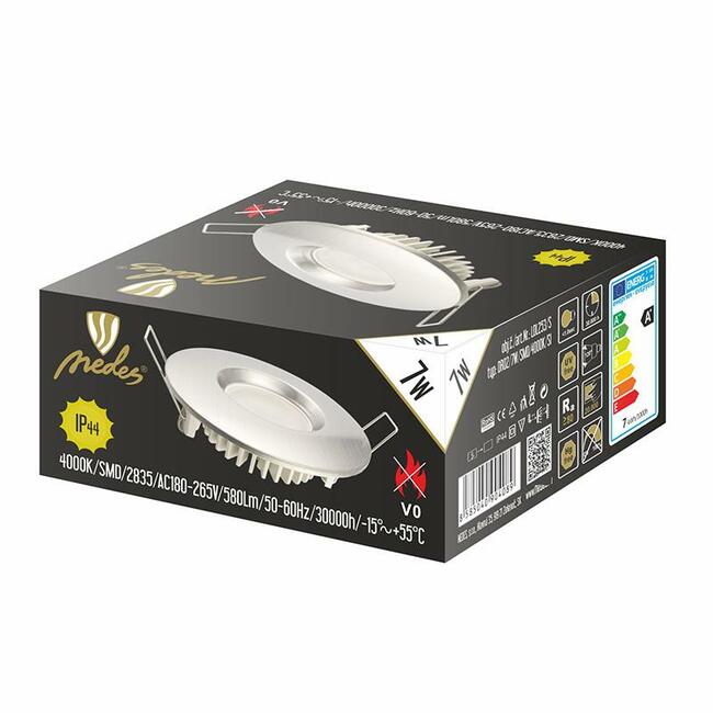 LED svietidlo 7W, 4000K,IP44 - NEDES