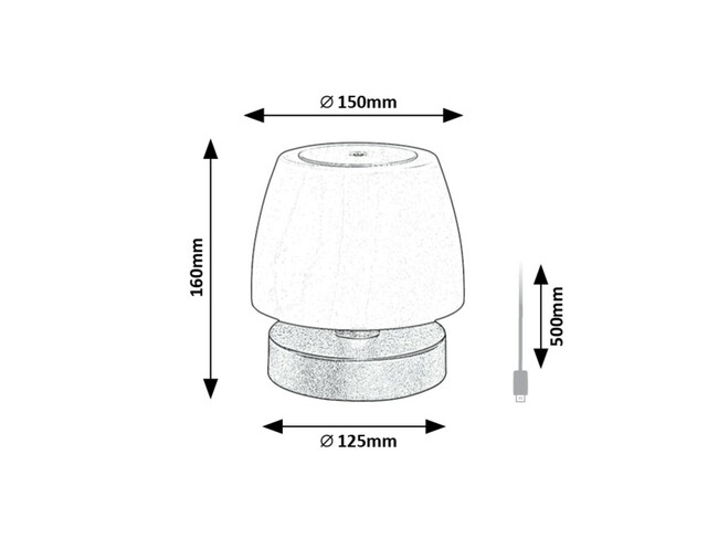 Svietidlo ODERA - LED 3W, IP44