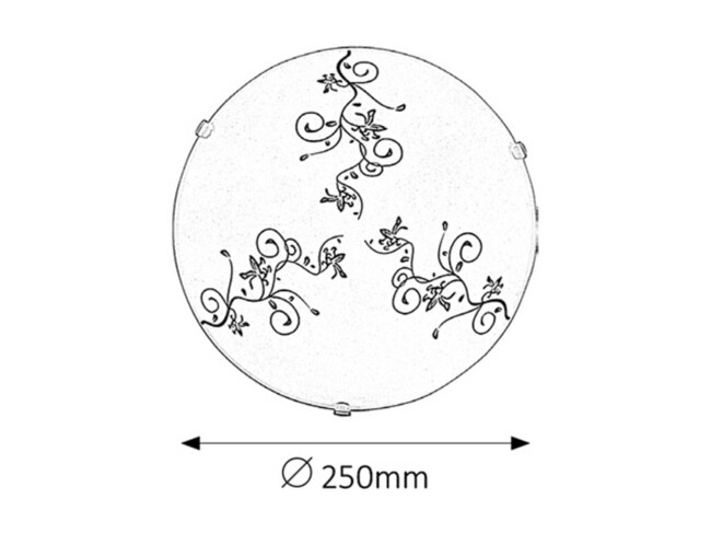 Svietidlo BLOOMY - E27/60W, IP20 - 1847