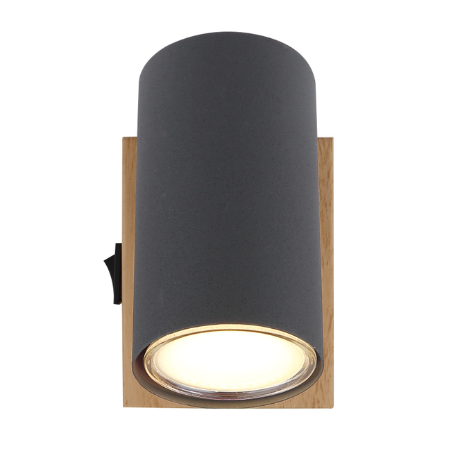 Bodové svietidlo ROBBY - GU10,IP20,grafitová tmavá - 57911-1G